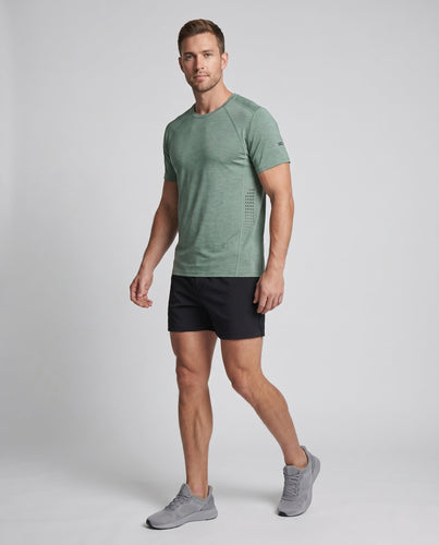 Herren nan atmungsaktives Funktionsshirt aus Mikrofaser mit reflektierenden Einsätzen Echo Archiv
