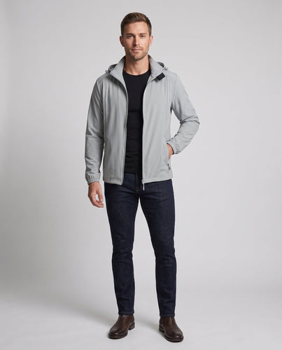 Herren nan leichte wasserabweisende Kapuzenjacke Echo Archiv