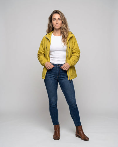 Unisex nan leichte Windjacke mit Kapuze, wasserabweisender Polyester-Nylon Mischung und verstellbarem Saum Echo Archiv