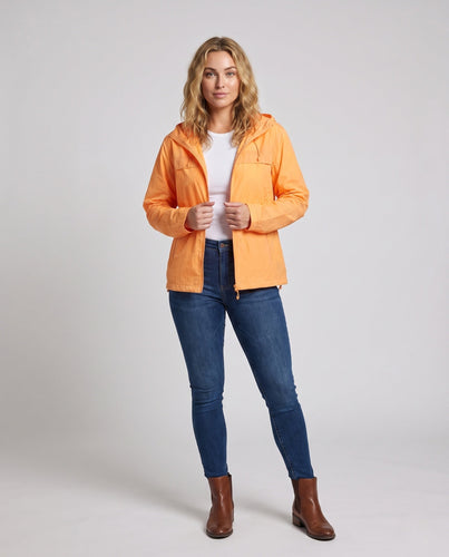 Unisex nan ultraleichte Sommer-Kapuzenjacke mit Mesh-Futter, Belüftungszonen und Packfunktion Echo Archiv
