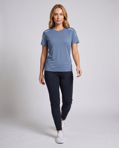 Damen atmungsaktives Sport-T-Shirt mit reflektierenden Einsätzen Echo Archiv