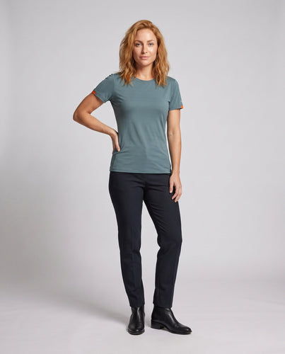 Damen atmungsaktives Trainingsshirt mit Funktionsmaterial Echo Archiv