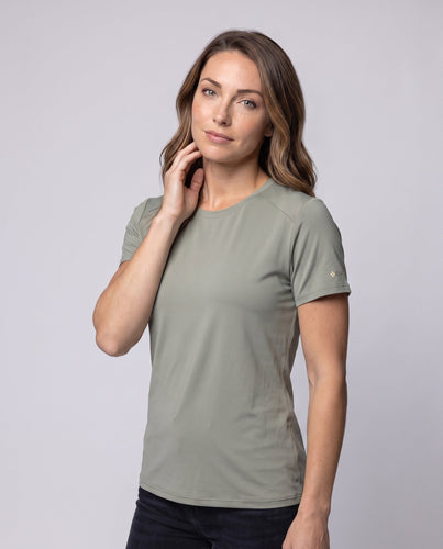 Damen funktionales Sport-T-Shirt Echo Archiv