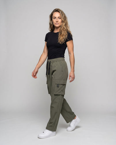 Damen lässige Cargo-Hose mit praktischen Taschen Echo Archiv