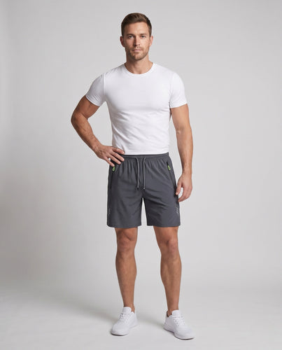Herren sportliche Komfort-Shorts mit praktischen Reißverschlusstaschen Echo Archiv
