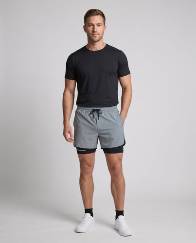 Herren Sportliche Kompressionsshorts Echo Archiv