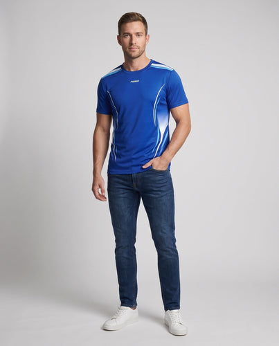 Herren sportliches Funktionsshirt mit atmungsaktiven Eigenschaften Echo Archiv