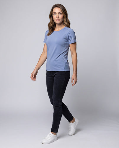 Damen atmungsaktives Funktionsshirt mit schnell trocknendem Material Echo Archiv