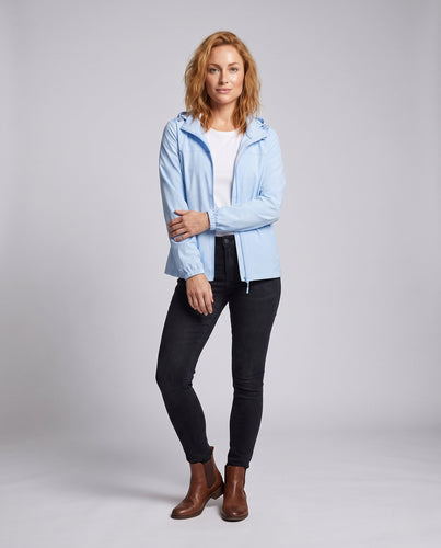 Damen leichte Outdoorjacke mit verstellbarer Kapuze Echo Archiv