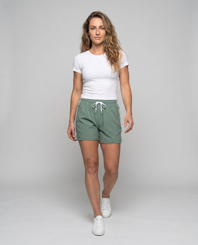 Damen Sportliche Schwimmshorts Echo Archiv