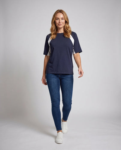 Damen sportliches T-Shirt mit innovativer Raglanärmel-Konstruktion Echo Archiv