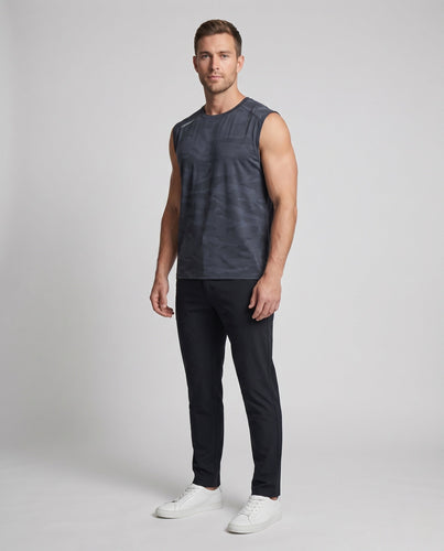 Herren ärmelloses Funktionsshirt mit atmungsaktiven Eigenschaften Echo Archiv