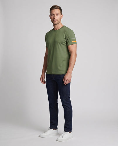 Herren atmungsaktives Performance-T-Shirt Echo Archiv