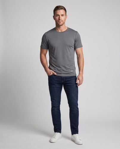 Herren Atmungsaktives Trainings-T-Shirt mit strukturierter Oberfläche Echo Archiv
