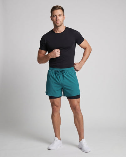 Herren Funktionale Sportshorts mit integriertem Innenfutter Echo Archiv