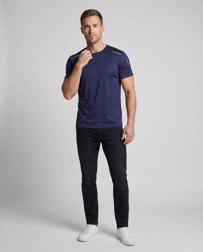 Herren Funktionsshirt mit atmungsaktiven Eigenschaften und reflektierenden Akzenten Echo Archiv