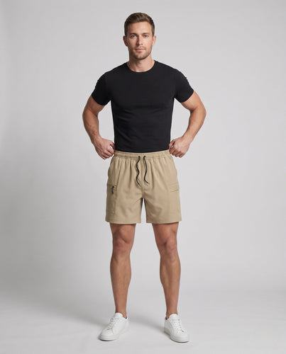 Herren Funktionsshorts mit atmungsaktivem Material und praktischen Taschen Echo Archiv