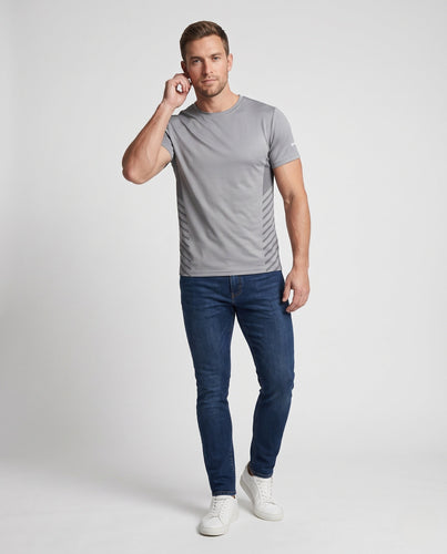 Herren innovatives Sport-T-Shirt mit atmungsaktiven Mesh-Einsätzen Echo Archiv