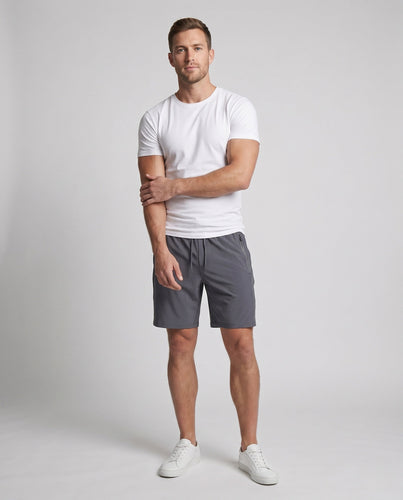 Herren Sportliche Freizeit Shorts mit Reißverschlusstaschen Echo Archiv