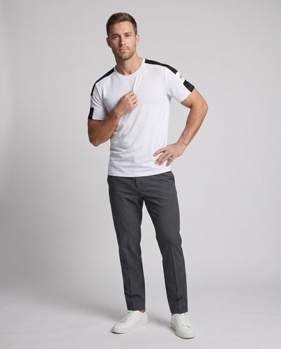 Herren Sportliches Kurzarm-T-Shirt mit atmungsaktiven Mesh-Einsätzen Echo Archiv