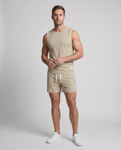 Herren Sportliches Tanktop und Shorts Set Echo Archiv