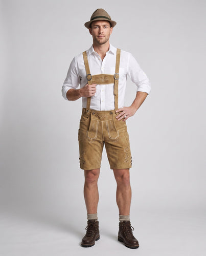 Herren klassische traditionelle Shorts mit aufwendiger Stickerei Echo Archiv