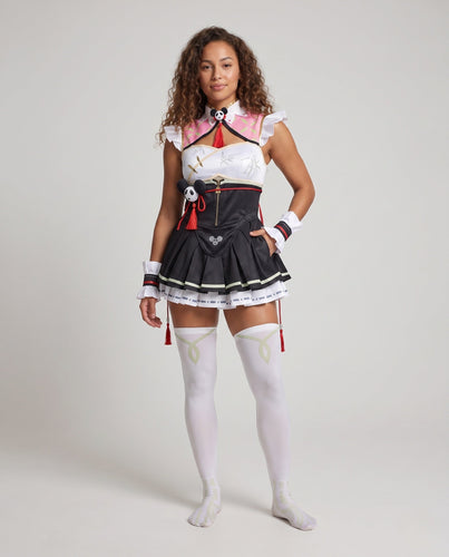Damen Cosplay-Kleid mit detailverliebtem Design und kunstvollen Accessoires Echo Archiv