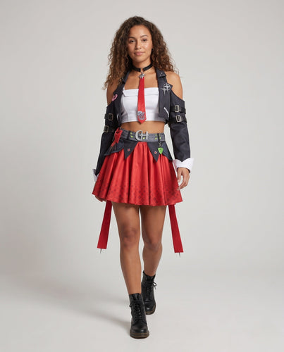 Damen Cosplay-Kleid mit detailverliebtem Design und vielseitigen Accessoires Echo Archiv