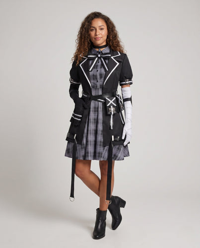 Damen Cosplay-Kostümset mit hochwertiger Bekleidung und vielseitigen Accessoires Echo Archiv