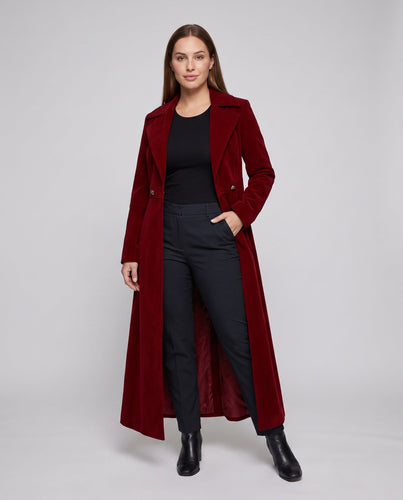 Elegante Damen-Frack mit breitem Revers und tailliertem Schnitt Echo Archiv