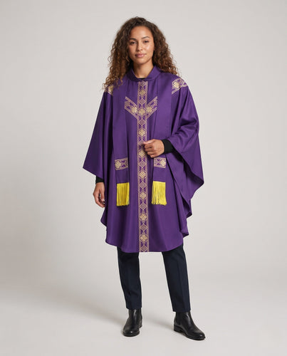 Damen festliche Robe mit kunstvollen Verzierungen und elegantem Schnitt – Élara