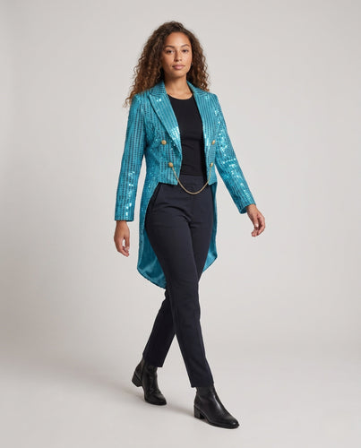 Damen festlicher Glitzer Blazer – Valéne