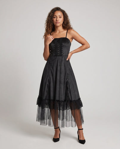 Damen festliches Laid-Back Kleid – Élara