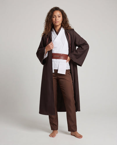 Damen Samurai Kostüm mit traditionellem Kimono und Umhang Echo Archiv