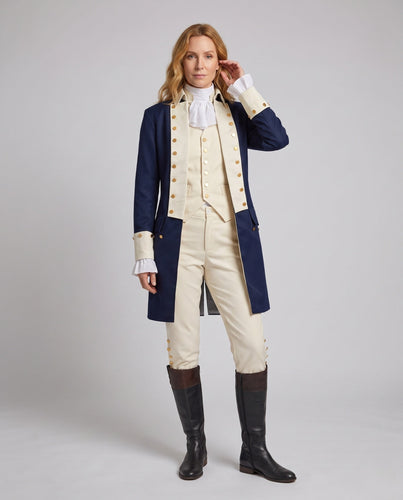 Damen Schuluniform-Kostümset mit Blazer, Hemd und Hose Echo Archiv