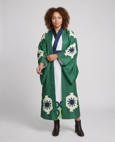 Damen traditionelles Kimono-Kostüm mit kunstvollen Verzierungen Echo Archiv