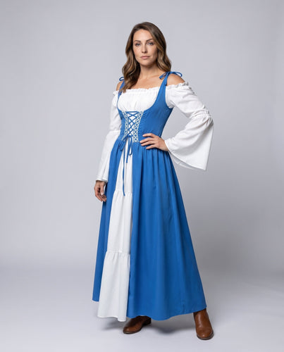 Damen Elegantes Langkleid mit Verspielt Schnitt Echo Archiv