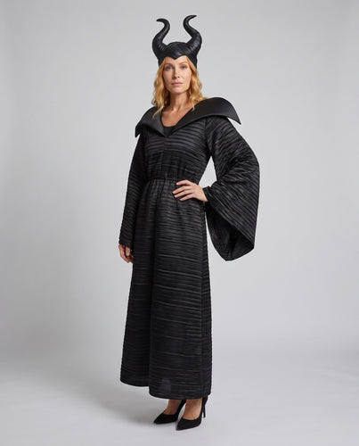 Damen Elegantes und mystisches Kostüm mit schimmernden Stoff und edlen Accessoires Echo Archiv
