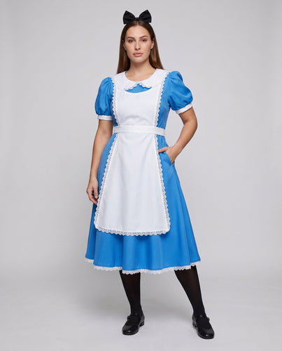 Damen Kostüm im Alice im Wunderland-Stil Echo Archiv