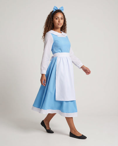 Damen Märchenhaftes Kostümkleid mit klassischem Design und Rüschendetails Echo Archiv