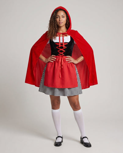 Damen Märchenhaftes Rotkäppchen-Kostüm Echo Archiv