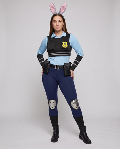 Damen Polizei-Kostümset mit Accessoires Echo Archiv