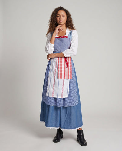 Damen Trachtenkleid mit traditionellen Verzierungen – Élara