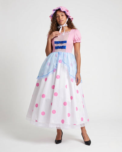 Damen Verspielt romantisches Kostümkleid mit Tüllakzenten Echo Archiv
