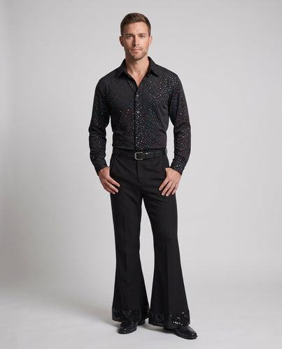Herren Glitzerndes Retro-Disco-Outfit Echo Archiv