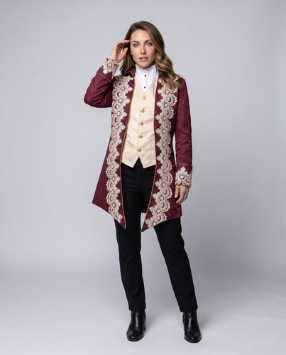 Damen Bluse mit Stehkragen und Raffungen – Élovi