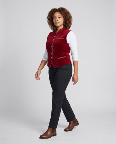 Damen Elegante gesteppte Weste – Avérine