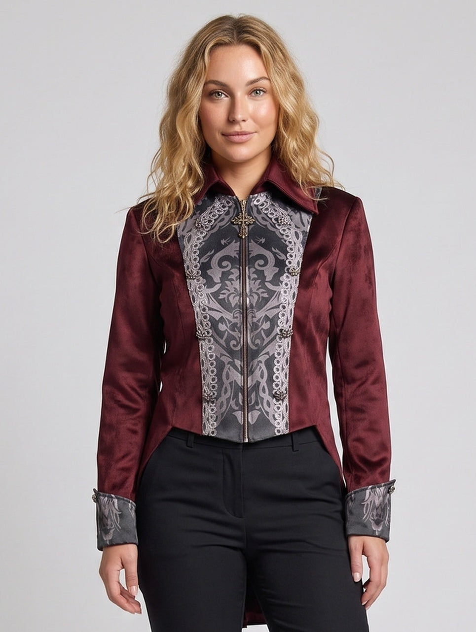Damen Luxuriöse Freizeitjacke mit eleganten Details und stilvollem Schnitt Echo Archiv