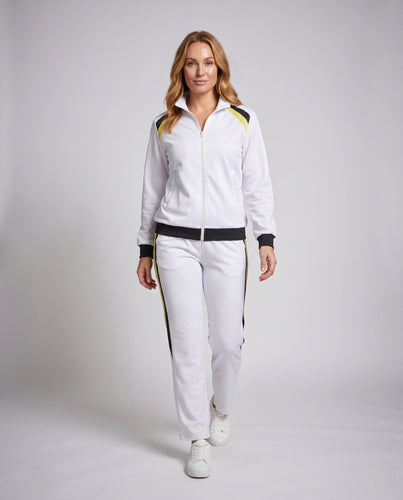 Damen-Trainingsanzug aus atmungsaktiven Materialien mit stylischen Kontrastdetails Echo Archiv