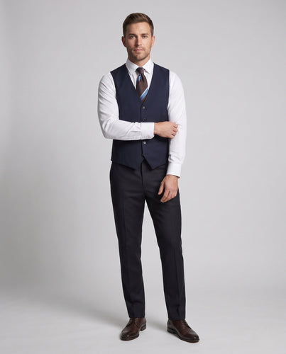 Herren Elegante Anzugweste Echoarchiv